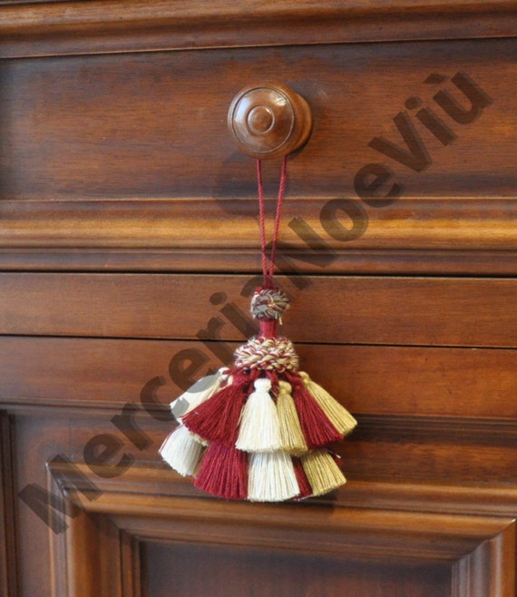 Nappa fiocco chiave tassel vintage decorazione mobili antichi