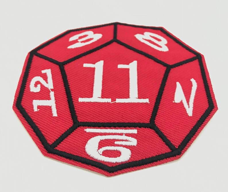 Patch Dice Role Play Gamespatches Embroidered Board Game Etsy UK
