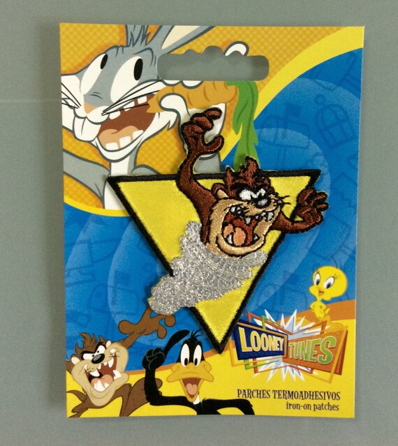 Taz New Looney Tunes Applique Bib or Bugs Bunny Tweety