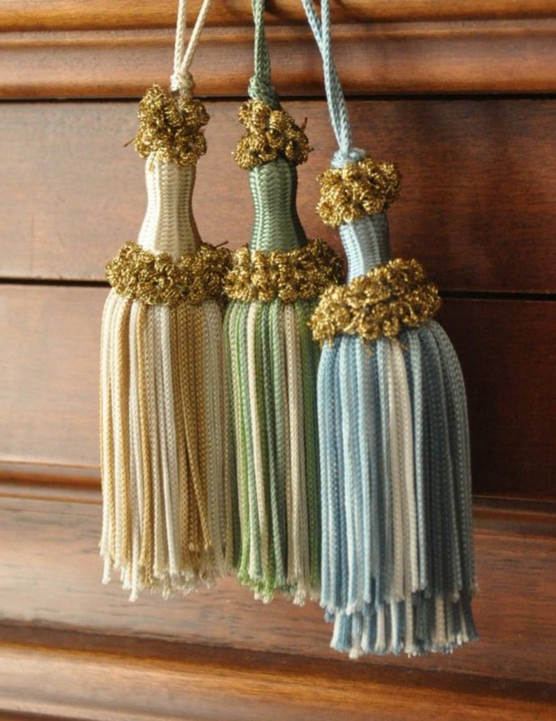 Tassel Handmade in Italy Antique Furniture Curtain Drapery Etsy Canada