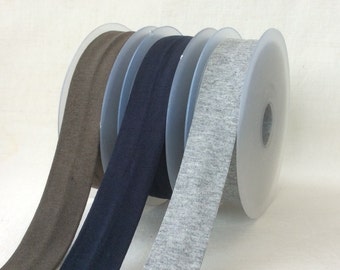 1"bias tape stretch jersey finishing raw edge