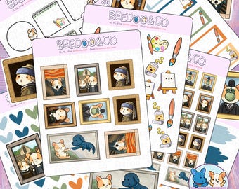 Miso Fine Art Planner Stickers