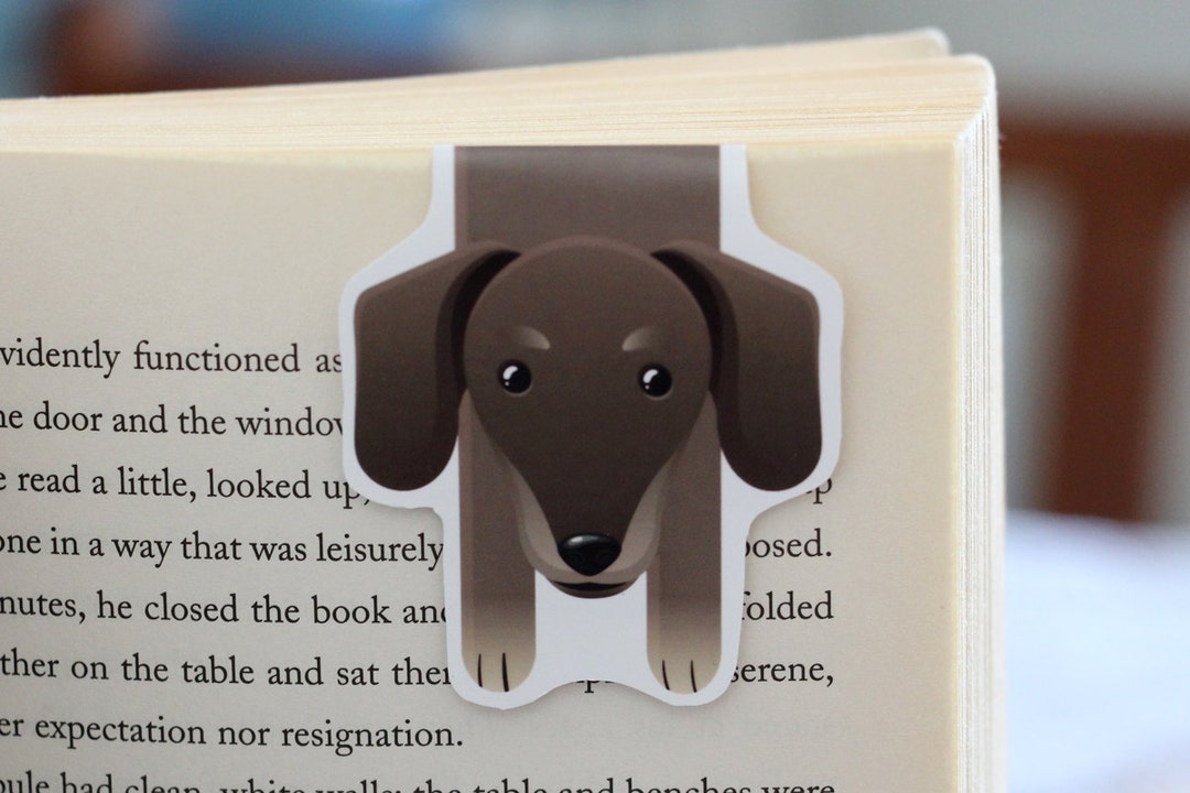 Dachshund Magnetic Bookmark - Etsy