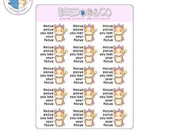 Hocus Pokus Planner Stickers