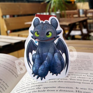 Dark Dragon Magnetic Bookmark