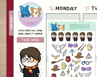 Wizard Planner Stickers