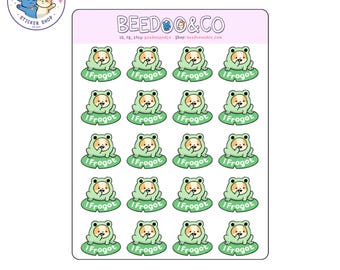 I Frogot Planner Stickers