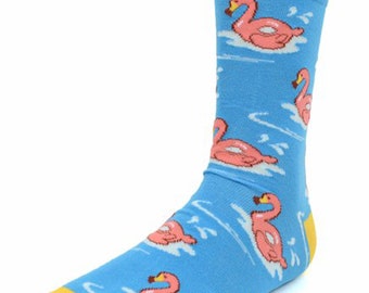 COPAUL Puffin Birds Pattern Unisex Novelty Crew Socks Ankle Dress Socks
