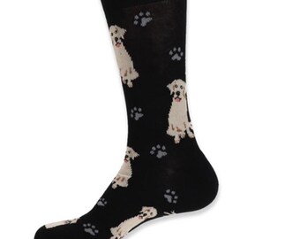 Retrievers Dogs Owners Socks Novelty Gift I Love Golden Retriever dog Socks 