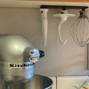 Cable Holder for Kitchenaid Machines Artisan / Cord Holder for Kitchenaid  Artisan / Cable Tie / Incl. Nano Adhesive Tape 