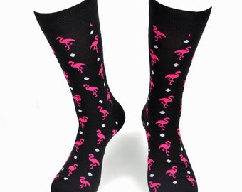 de Herbst und Winter Socken Abstrakter Aufdruck Flamingo Socken