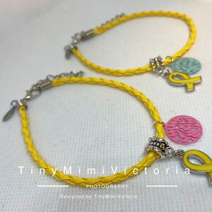 Bracelet Shema Israel yellow Hope Charm Bracelets Silver Yellow ribbon Bring Them Home Yellow Ribbon Israel pin Hostage Pin zdjęcie 7