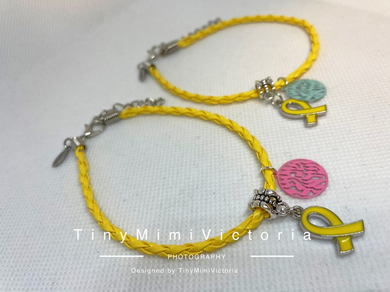 Bracelet Shema Israel yellow Hope Charm Bracelets Silver Yellow ribbon Bring Them Home Yellow Ribbon Israel pin Hostage Pin zdjęcie 7