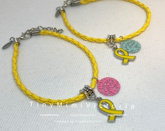 Pulsera Shma Israel amarillo esperanza pulseras con dijes plata cinta amarilla tráelos a casa cinta amarilla Israel pin rehén Pin