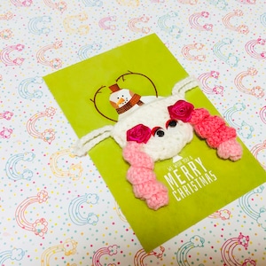 Under 10 dollars Christmas gifts for best friend female Family matching Winter accessories Unique gifts Nose cover Crochet gats Nose cover