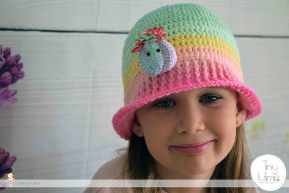 crochet cloche hats for toddlers
