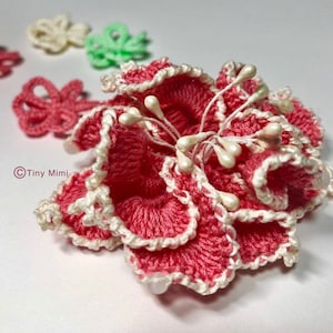 Grote gehaakte bloem multi gelaagde bloem schroot bloemen decoratieve bloem gehaakte stoffen gebreide bloemen bloem patch regenboog patch stoffen