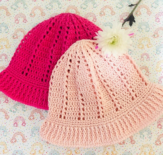 childs crochet panama hat pattern