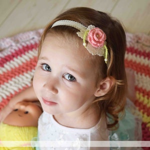 Toddler Headband Lace infant headbands Baby Girl crochet flowers Tiny Mimi Newborn headbands Baby Hair Accessories girls Hairbows Crochet
