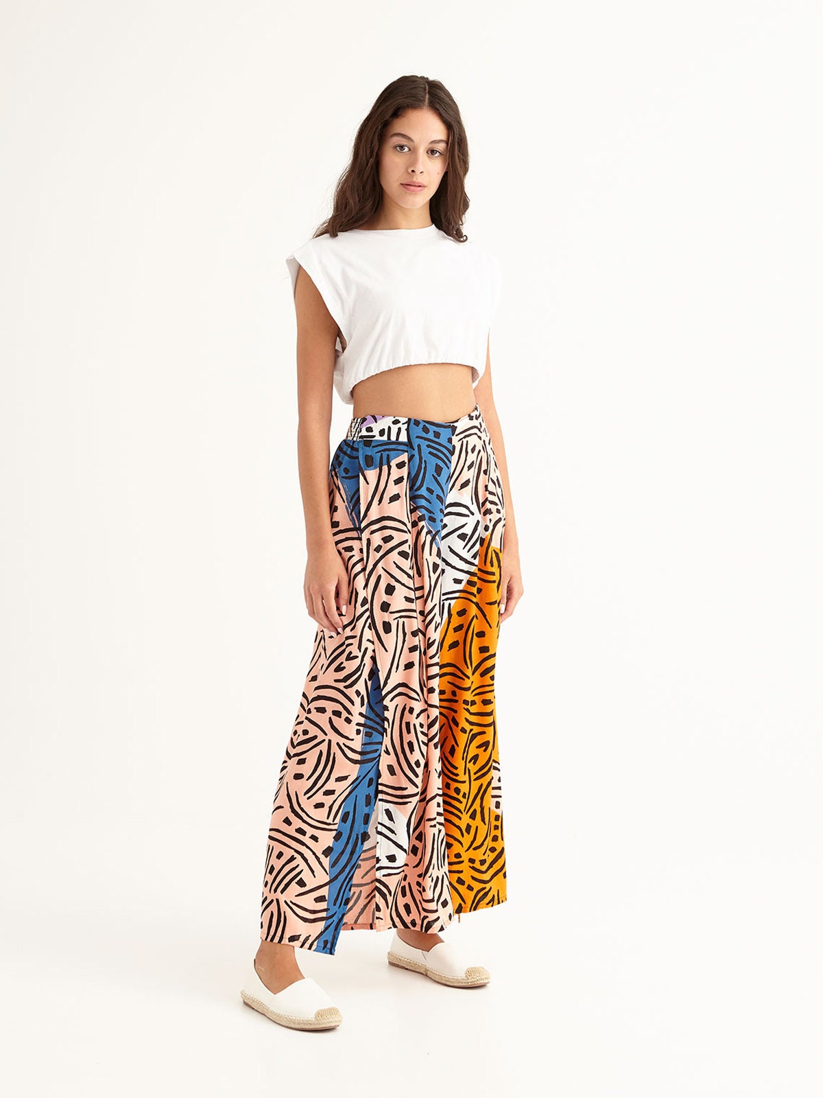 The Beach Bound Striped Wide Leg Pants