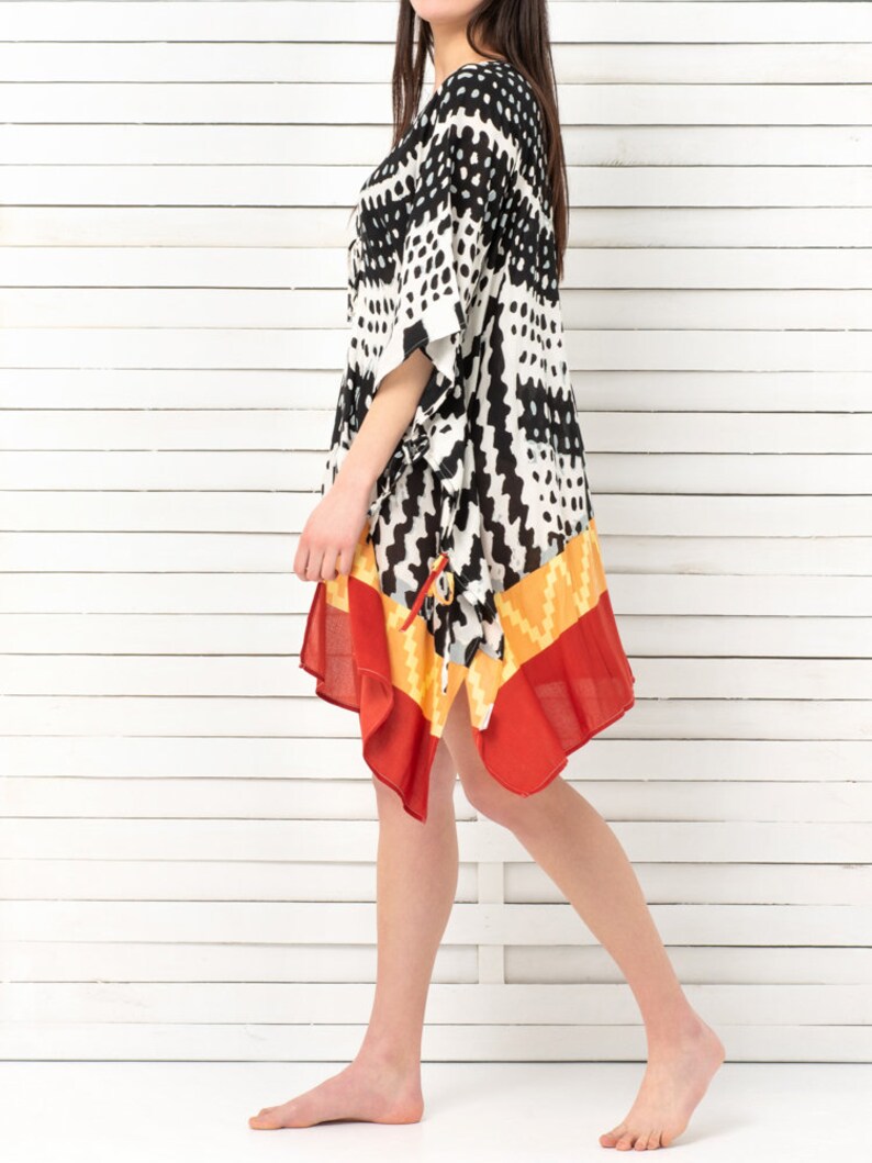 Plage Kimono Boho Coverup 'Africult' image 3