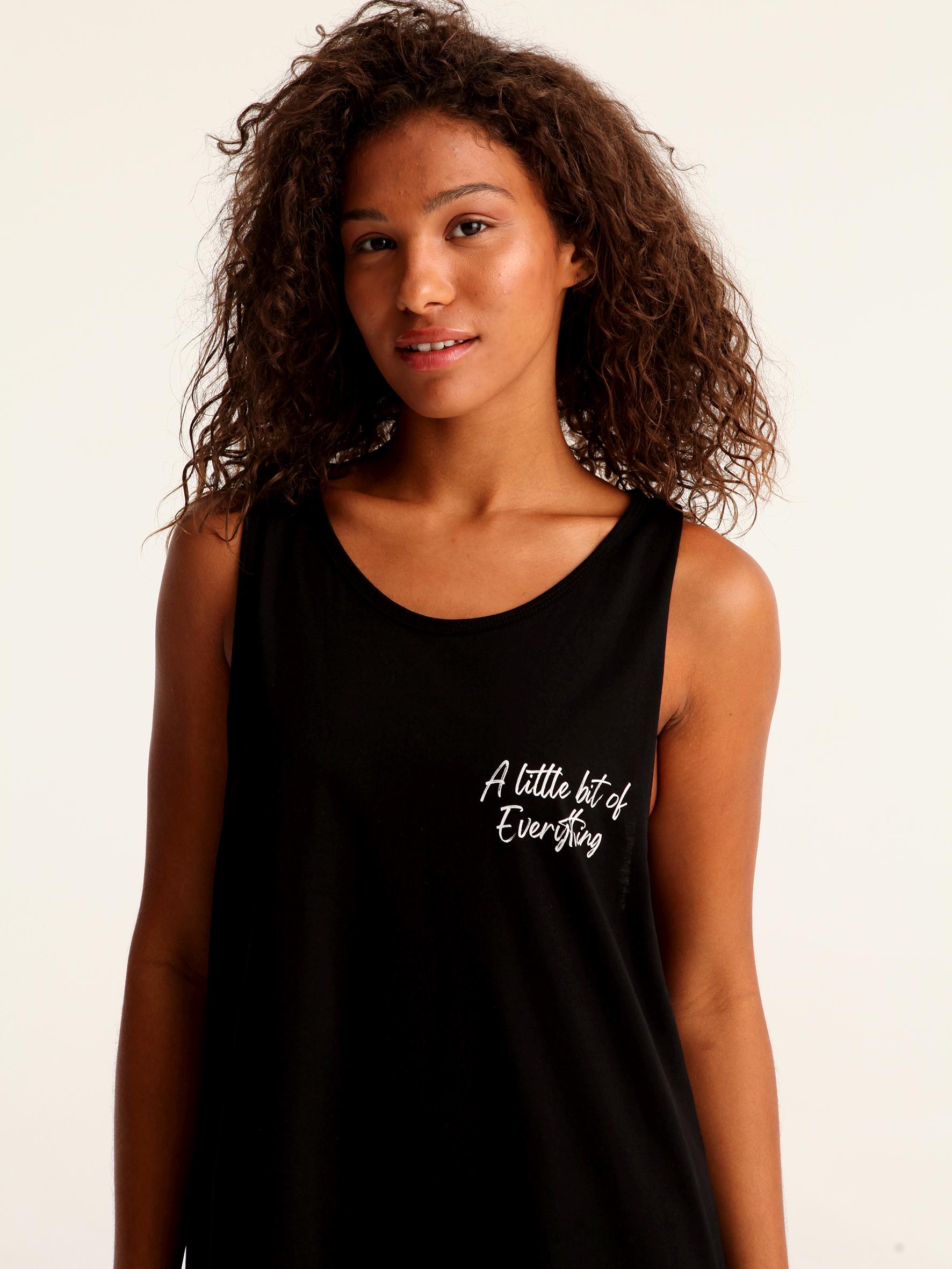 LIONFISH Loose Tank Dress, Mini Relaxed Dress, One Size, Summer