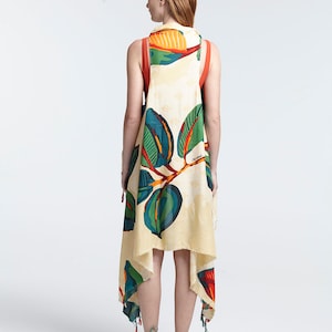 Beach Coverup Pareo Vest &#39;FICUS&#39;