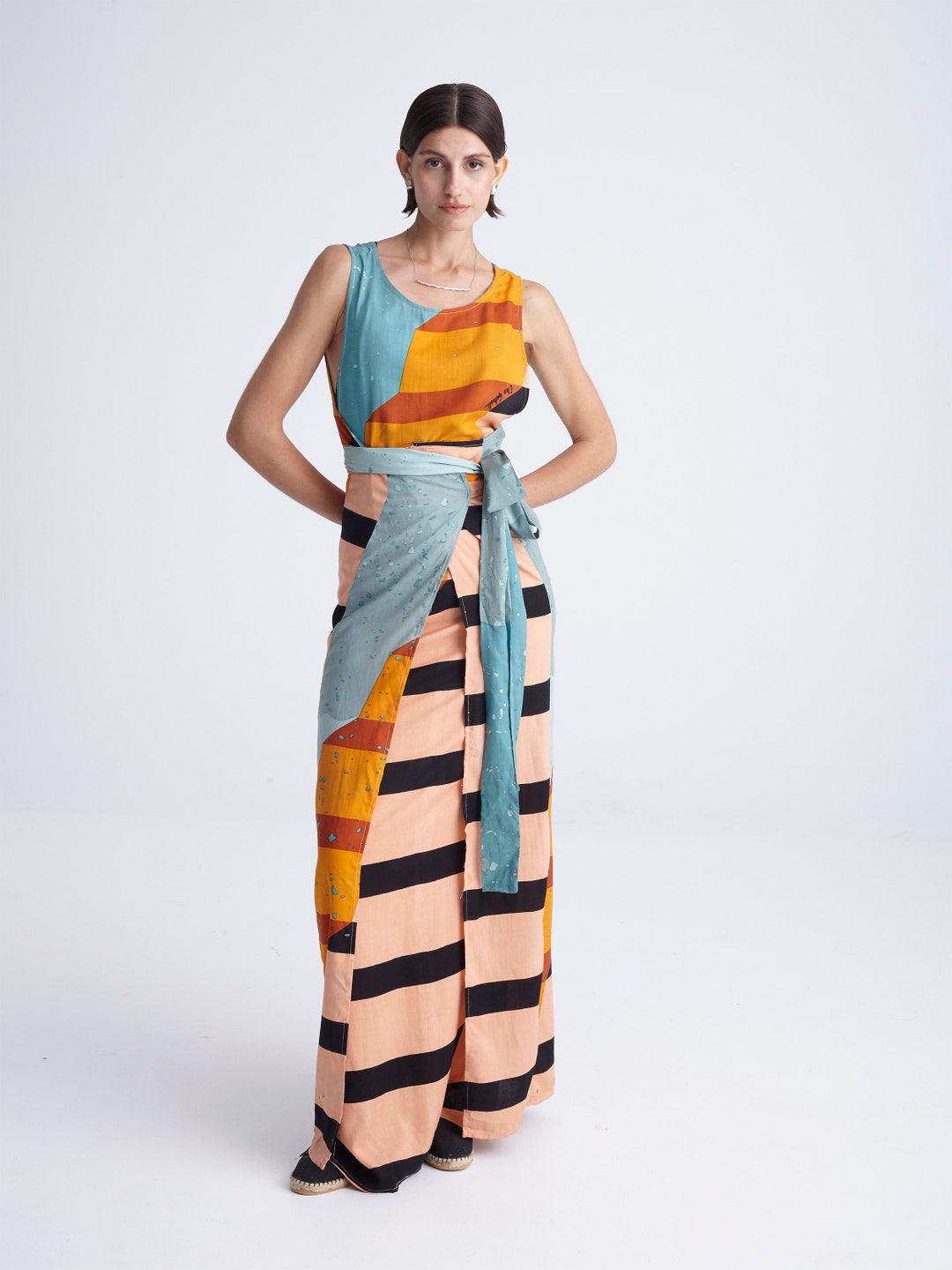 ENZO MAXI SKIRT COVERUP, RESORT WHITE