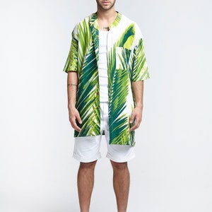 Mao Men Sleeved Loose One Size Boho Shirt 'PALMA' image 4