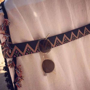 Boho Beach Towel Holder: Elastic Beach Bed Band