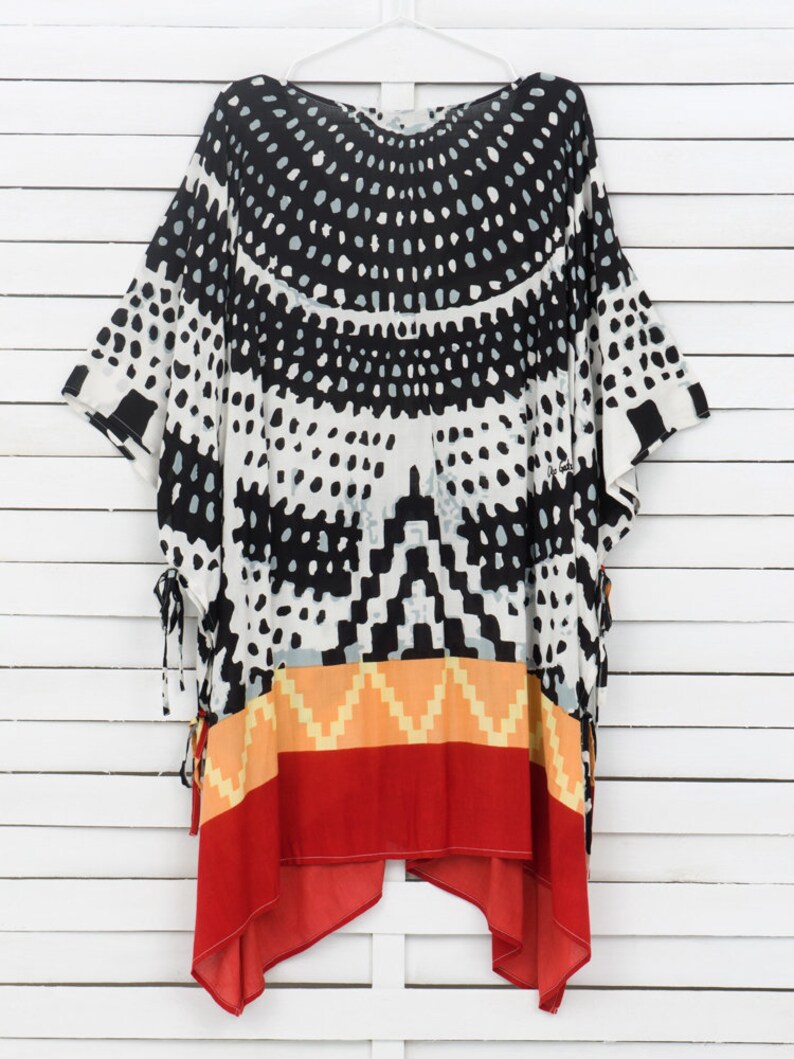 Plage Kimono Boho Coverup 'Africult' image 9