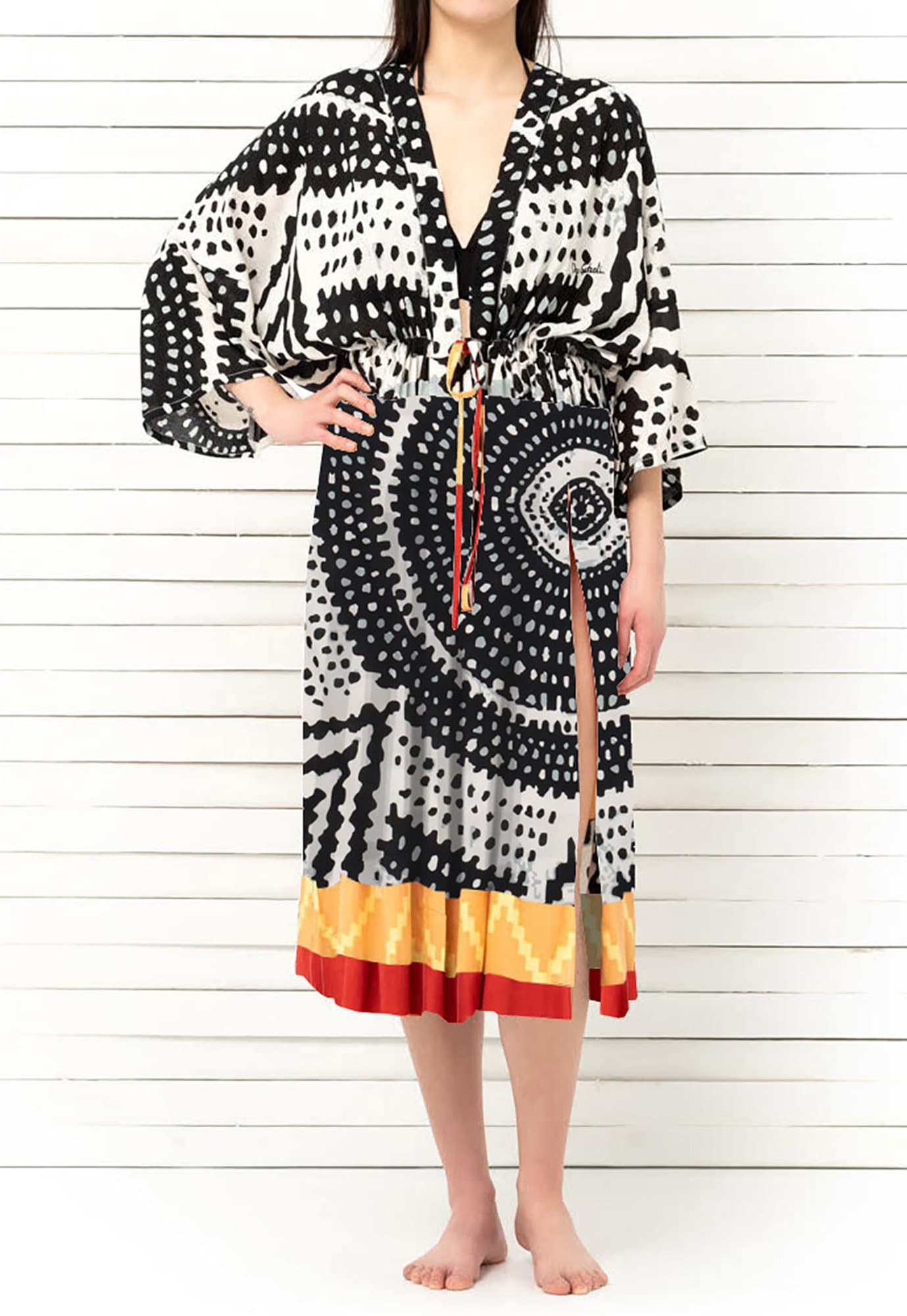 Beach Robe Summer Robe Party Robe Long Robe Kimono Wrap Etsy