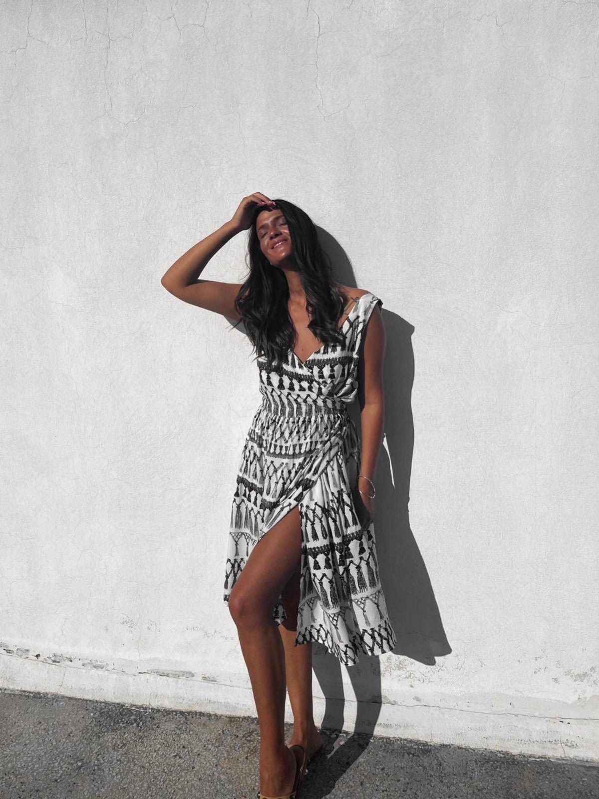 beach wrap dress amazon White Viscose Dress, Midi Summer Cover-Up With Pockets Size:Eu41/Us8 combining comfort One size Yellow Ruffled Jacket Over