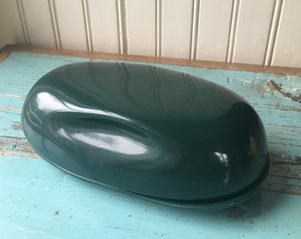 Russel Wright Iroquois Parsley Green Butter Dish
