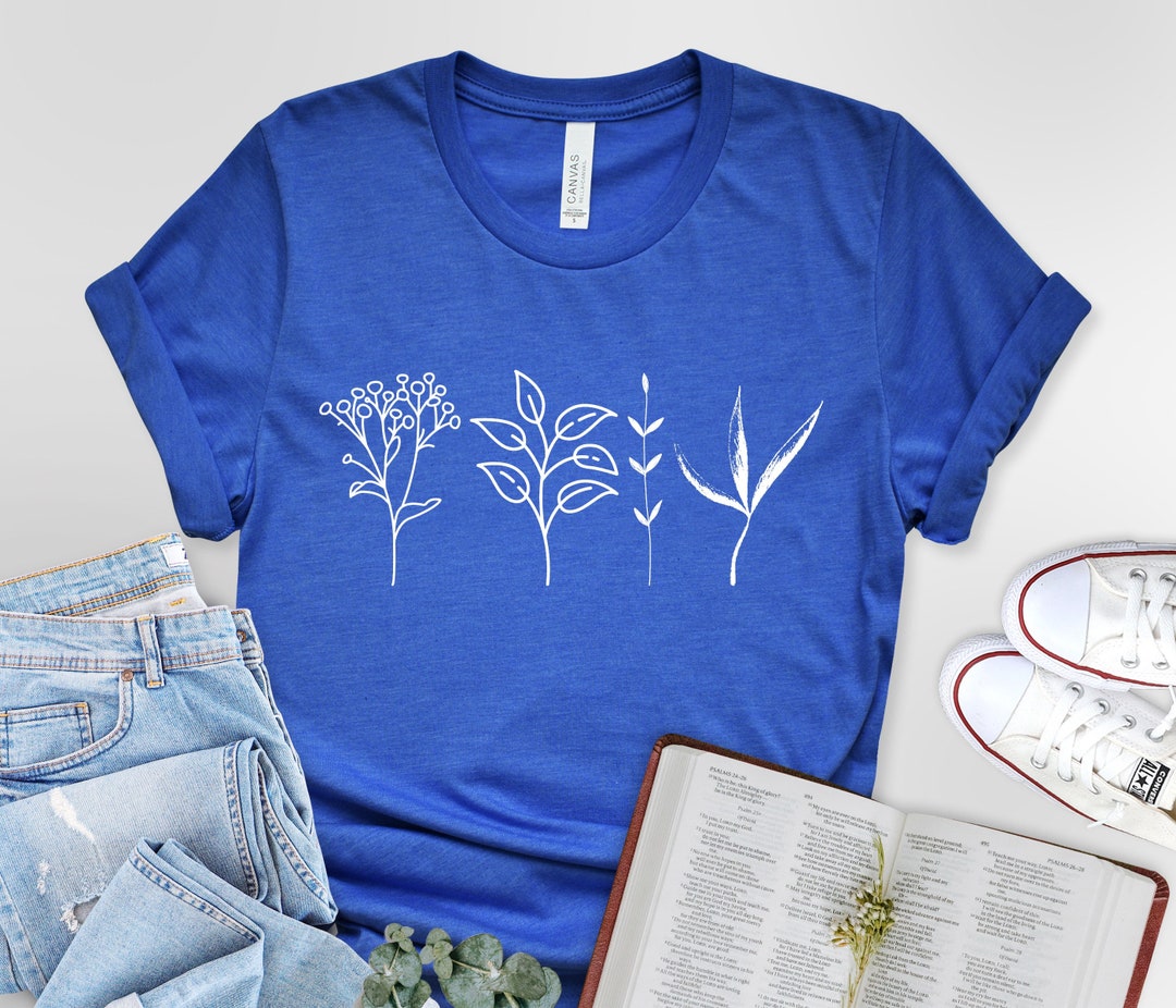 Wild Flowers T Shirt Wildflower Tshirt Floral Shirt Wild - Etsy