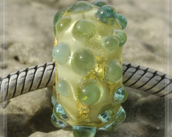 SRA 11 x 17.5 mm OOAK ocean earth Collection Original Nemo Glass Bead