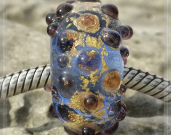 SRA 11 x 17.5 mm OOAK ocean earth Collection Original Nemo Glass Bead