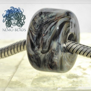 Original Nemo Glass Bead,OOAK, Walze10.5 x 16.5 mm Bild 3