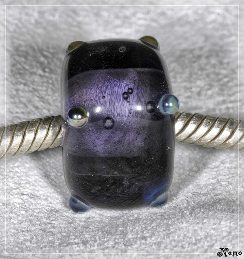 1 original NEMO bead, 10 x 12.5 mm, Würfel Bead Bild 1