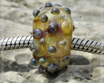 dewdrops Collection Nemo Glass Bead 9.5 x 15, OOAK