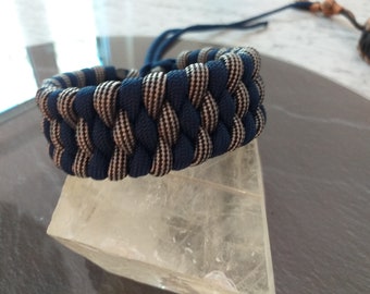 Paracord Armband extrabreit paracord bracelet XXL Männer 20-25 cm, Geschenk