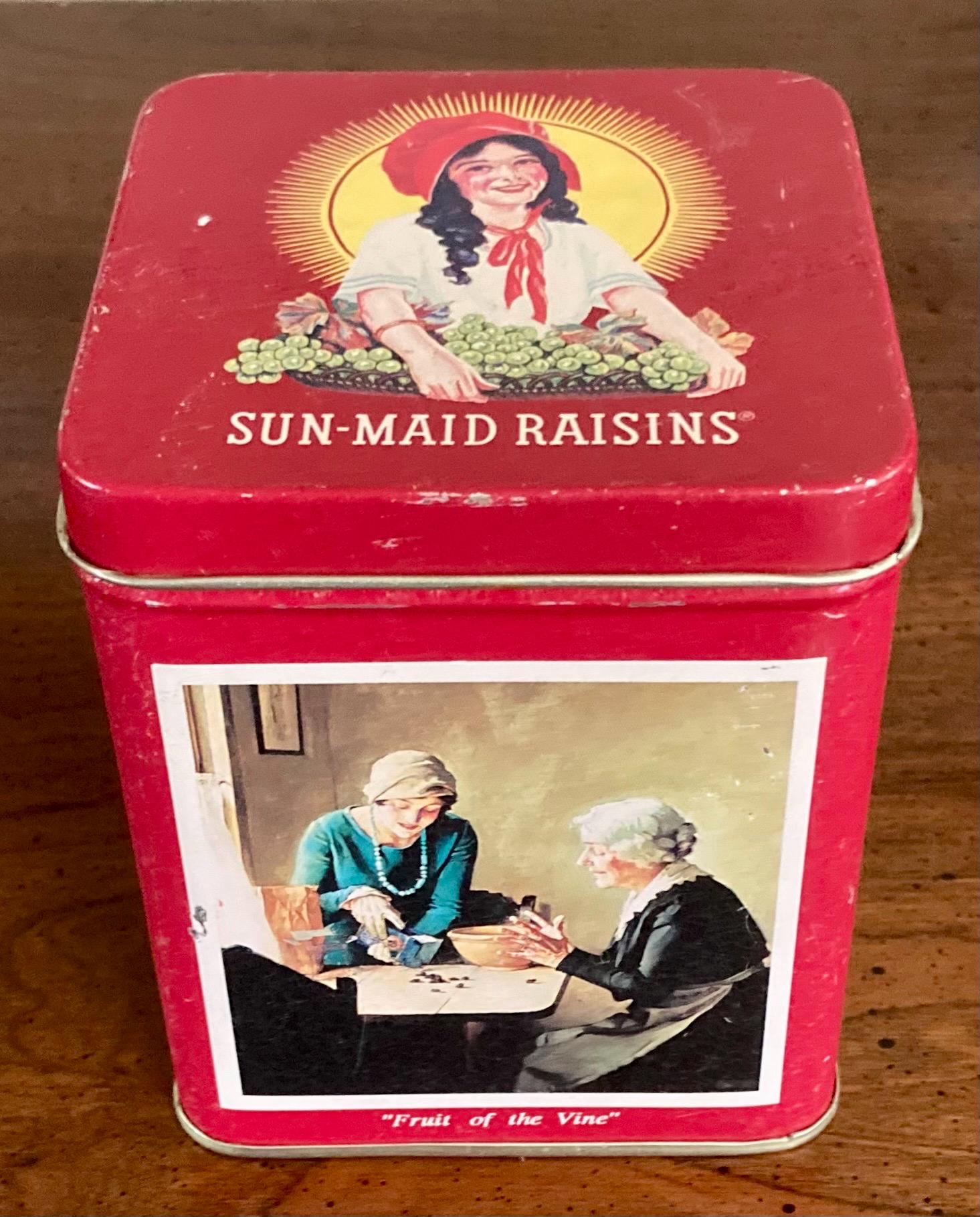 アンティークウッドボックス　Sun-Maid Raisins アンティークウッドボックス Sun-Maid Raisins Sunmaid Raisin Box - Etsy
