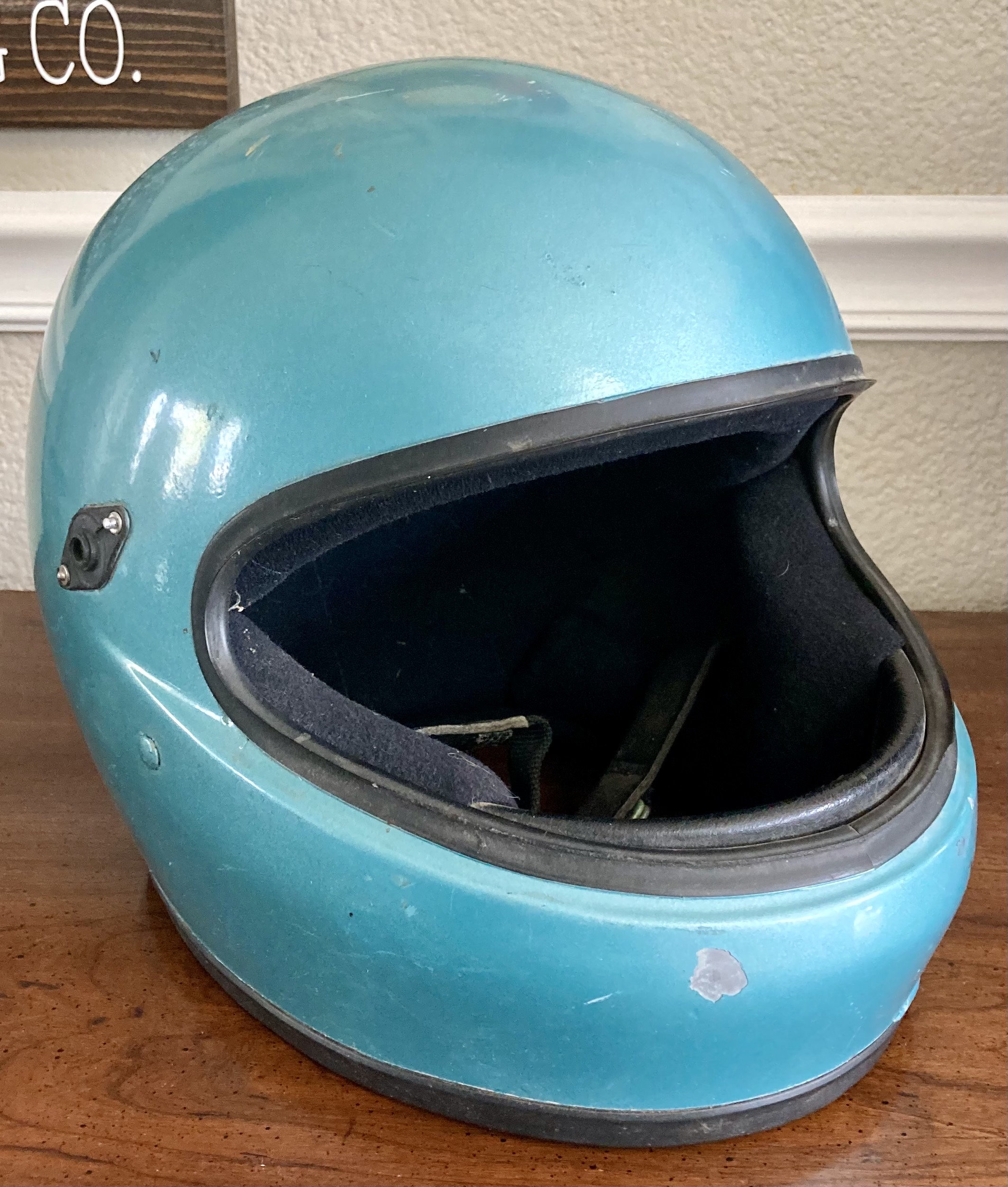 【当時物】SHOEI ES-2 VINTAGE HELMET Vintage SHOEI FX-2 White Motocross Dirt Bike Helmet Made in