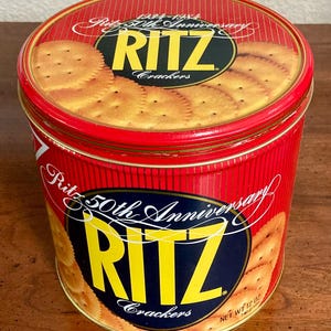 1984 50th Anniversary Ritz Cracker Tin - Etsy