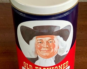 Vintage 1982 Limited Edition Old Fashioned Quaker Oats Tin/Canister