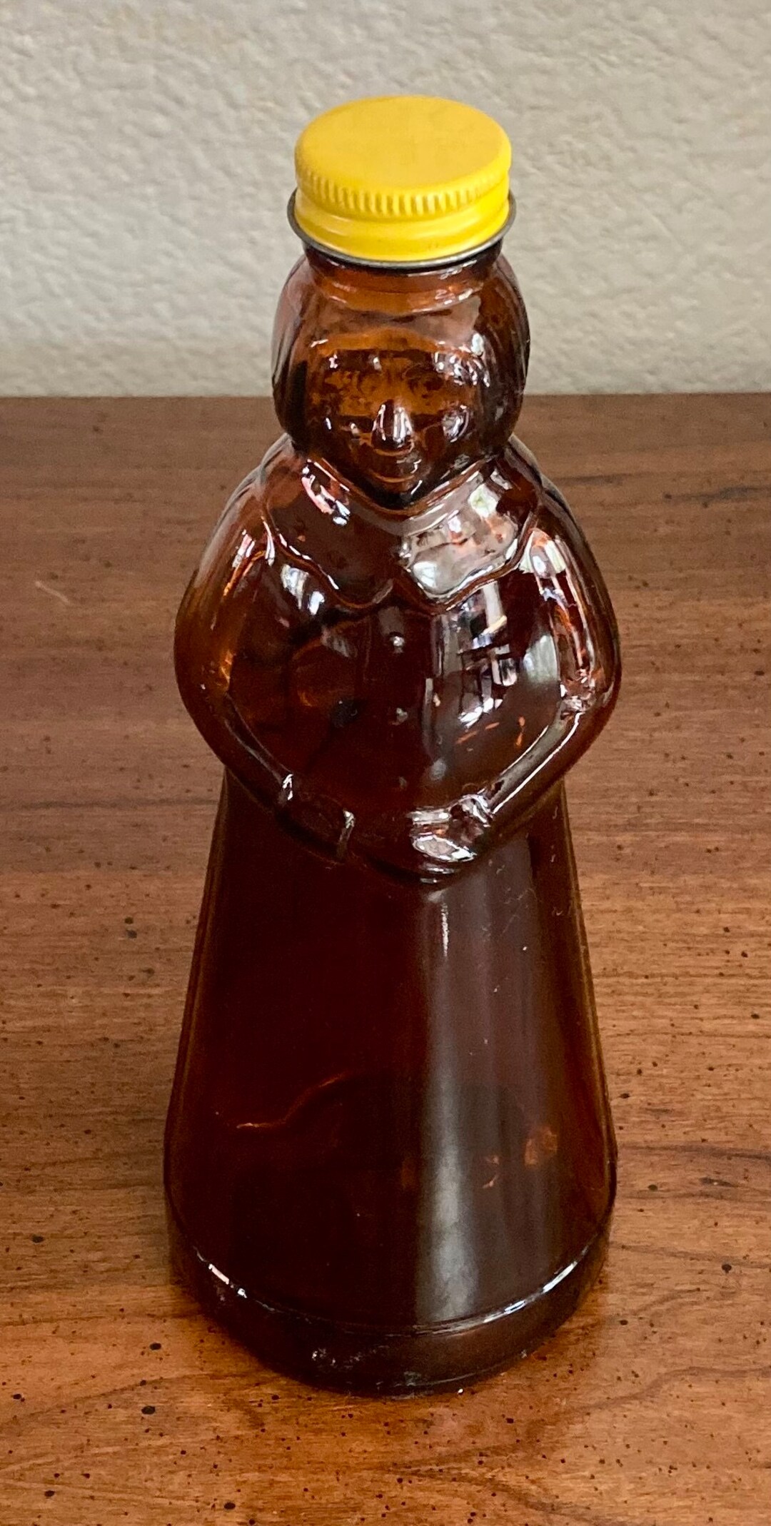 Vintage Mrs. Butterworth Syrup Bottle 1969 Brown Glass Etsy
