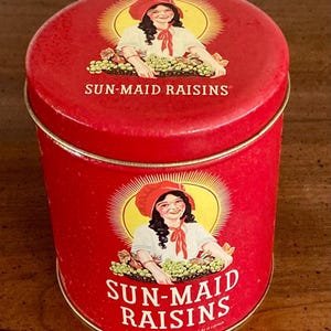 Sunmaid Raisin Box - Etsy