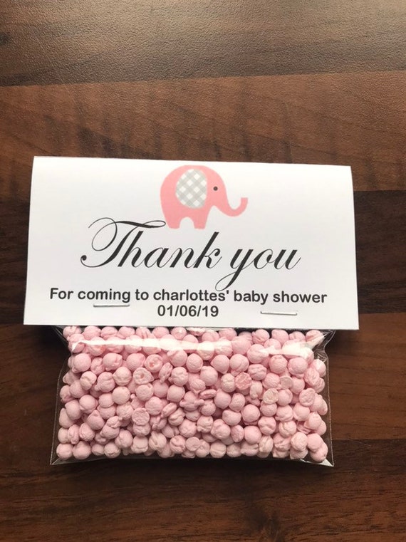 personalised baby shower sweets