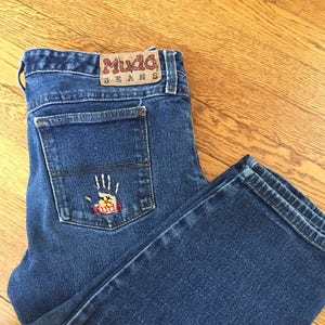 Vintage MUDD capris / denim / jeans / 1990's / 90's / | Etsy