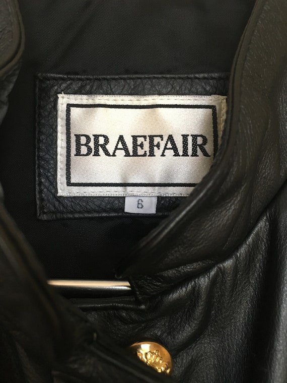 Braefair leather jacket Clearance